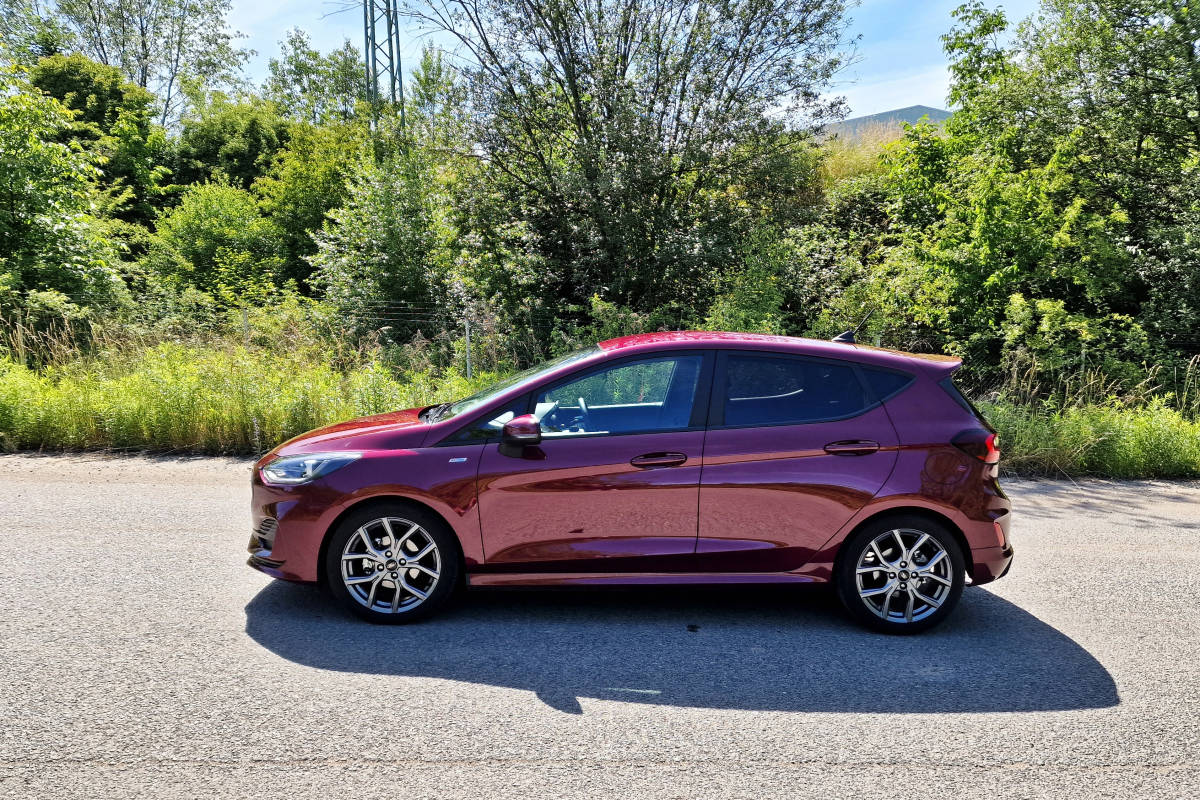 Test Ford Fiesta ST Line X 1 0 EcoBoost Hybrid 2022