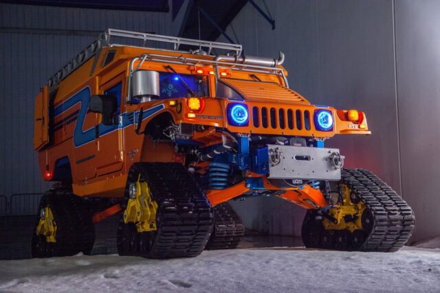 Hummer H1 hybrid Zero South 3