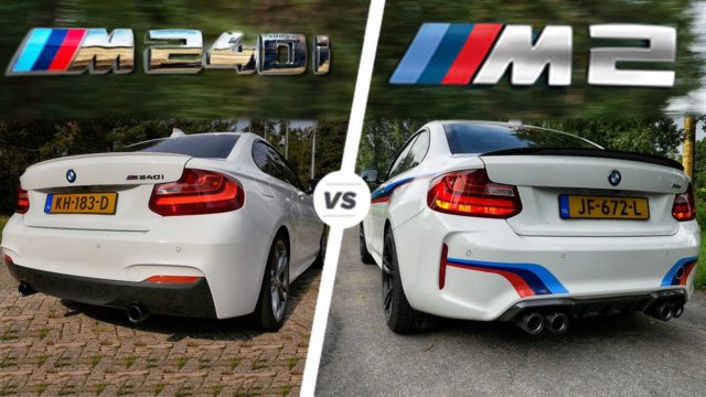 Bmw M240i Je Ve Vyssich Rychlostech Rychlejsi Nez Bmw M2 Video