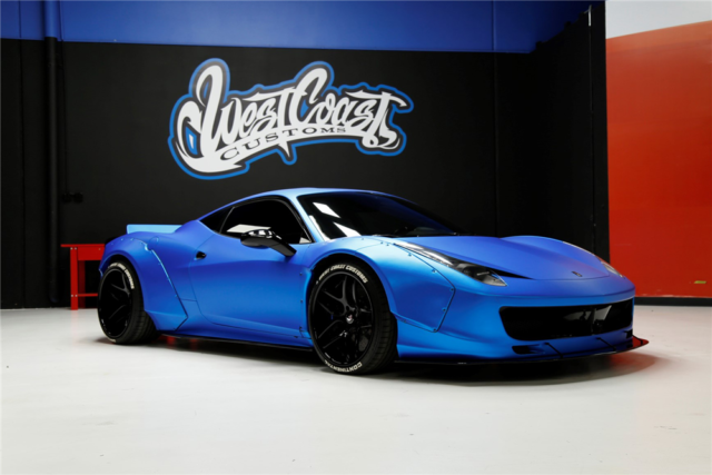 ferrari justin bieber