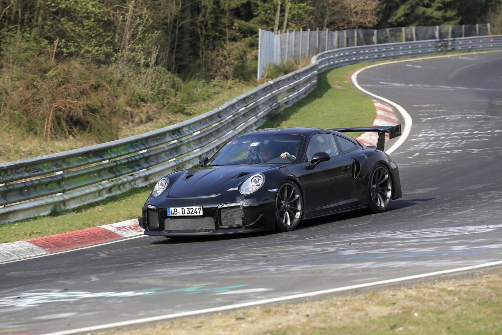 Spy-Photo Porsch 911 GT2 RS