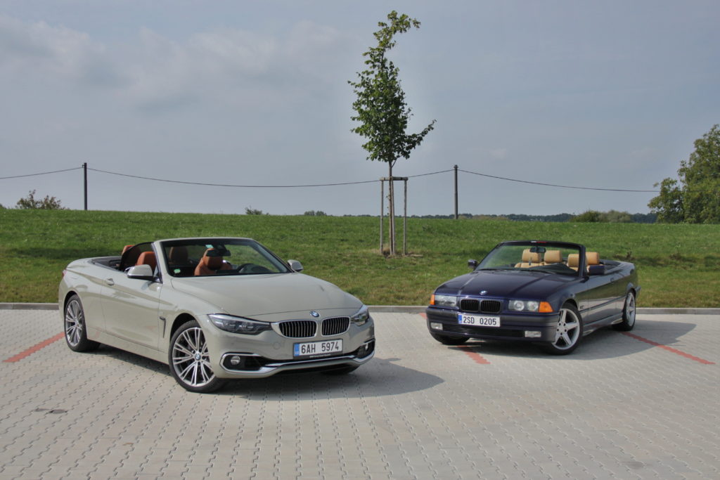 bmw 435d cabrio + bmw e36