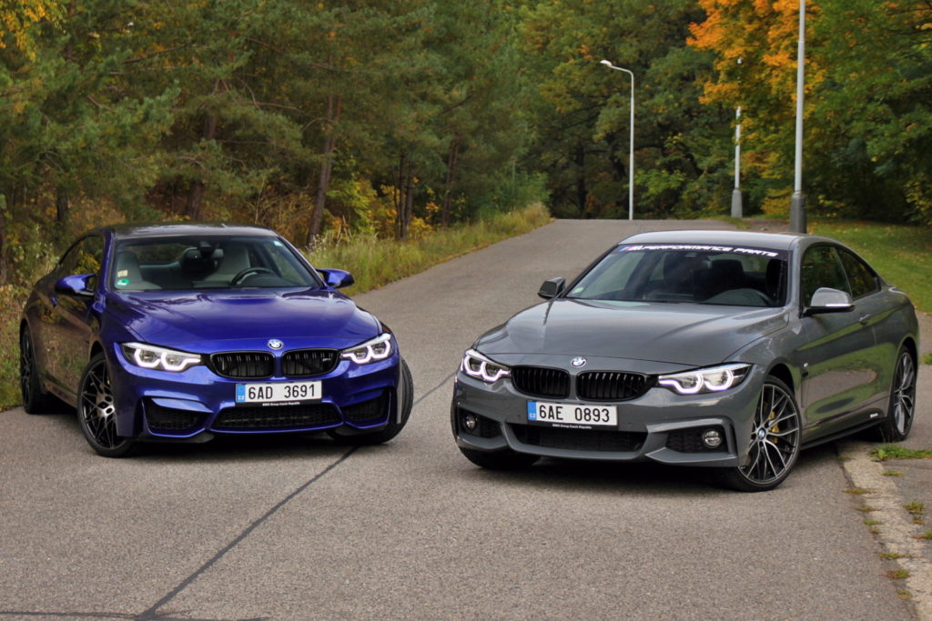 Srovnávací test: BMW M4 Copetition a BMW 440i xDrive M Performance, foto: Pavel Srp