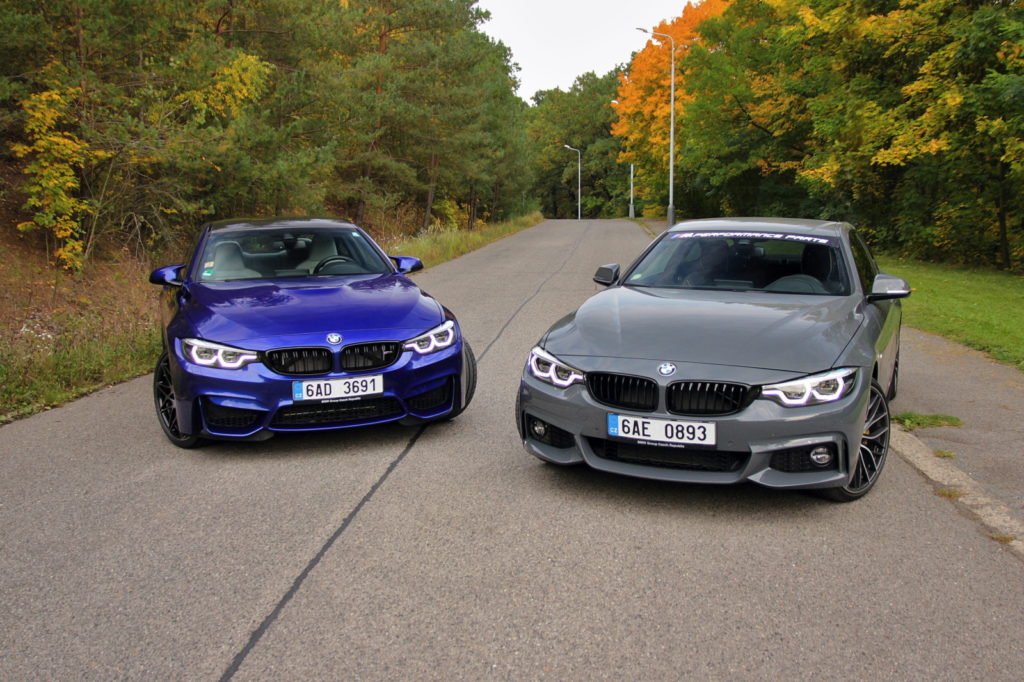 Srovnávací test: BMW M4 Copetition a BMW 440i xDrive M Performance, foto: Pavel Srp