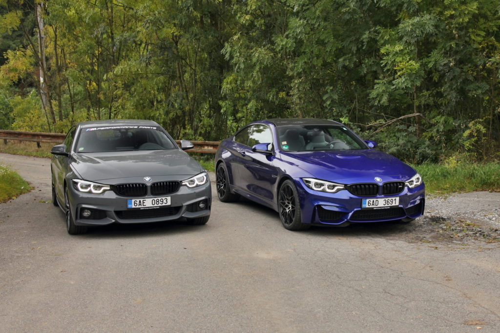 Srovnávací test: BMW M4 Copetition a BMW 440i xDrive M Performance, foto: Pavel Srp