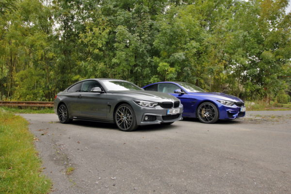 Srovnávací test: BMW M4 Copetition a BMW 440i xDrive M Performance, foto: Pavel Srp