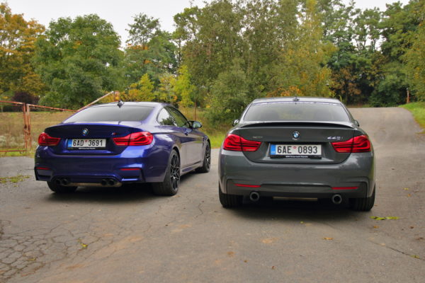 Srovnávací test: BMW M4 Copetition a BMW 440i xDrive M Performance, foto: Pavel Srp