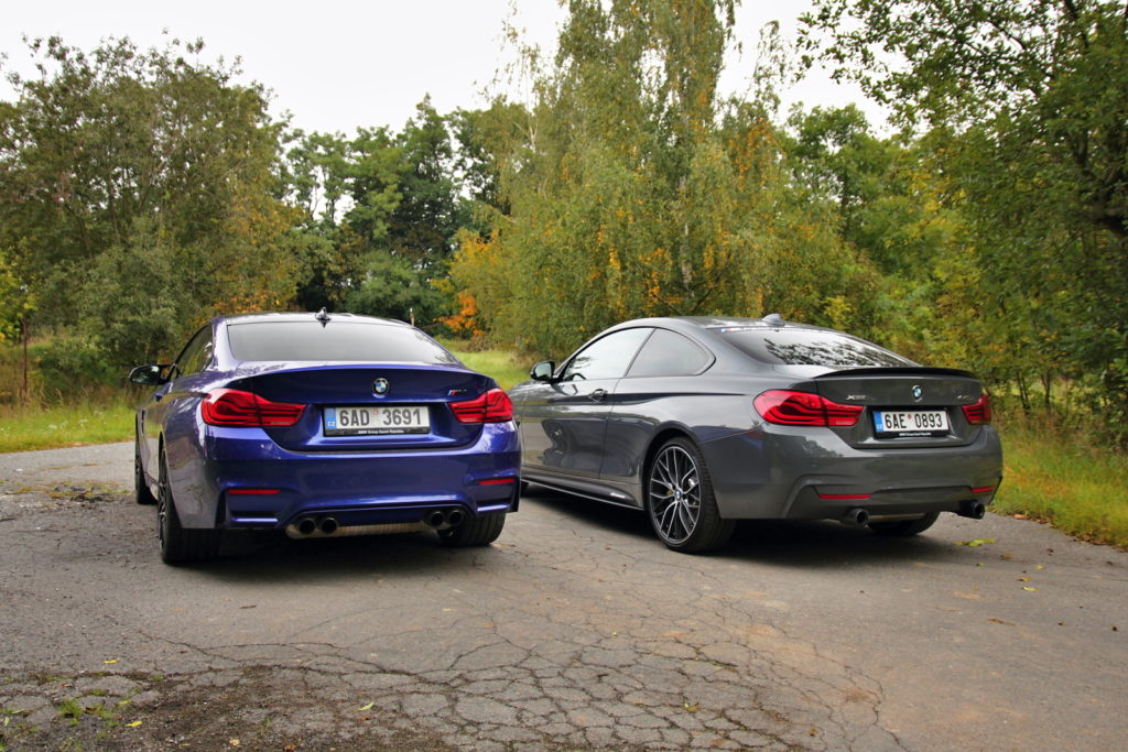 Srovnávací test: BMW M4 Copetition a BMW 440i xDrive M Performance, foto: Pavel Srp