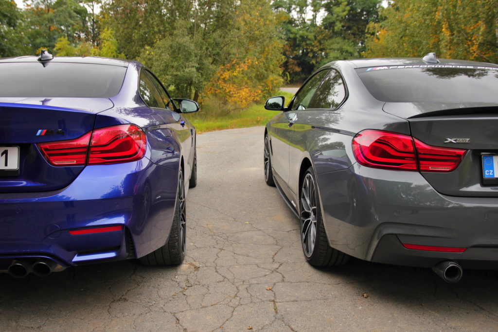 Srovnávací test: BMW M4 Copetition a BMW 440i xDrive M Performance, foto: Pavel Srp