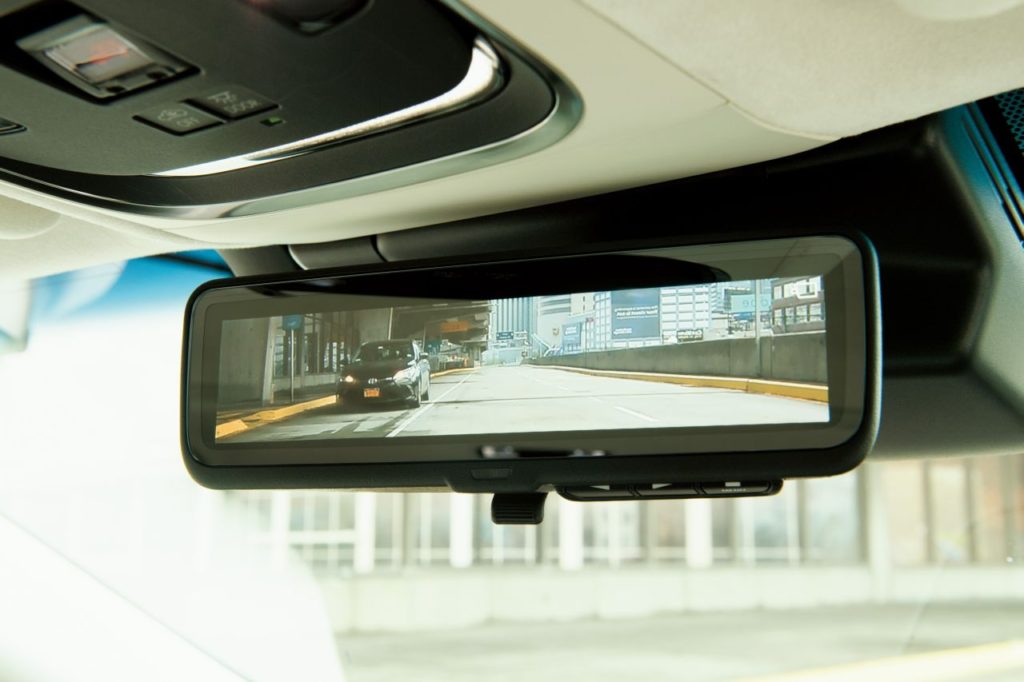 lexus ls digitalni zpetne zrcatko