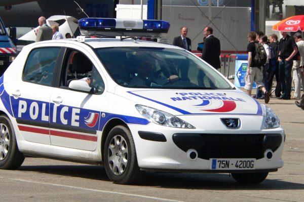 francouzská policie