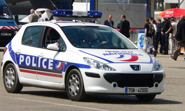 francouzská policie