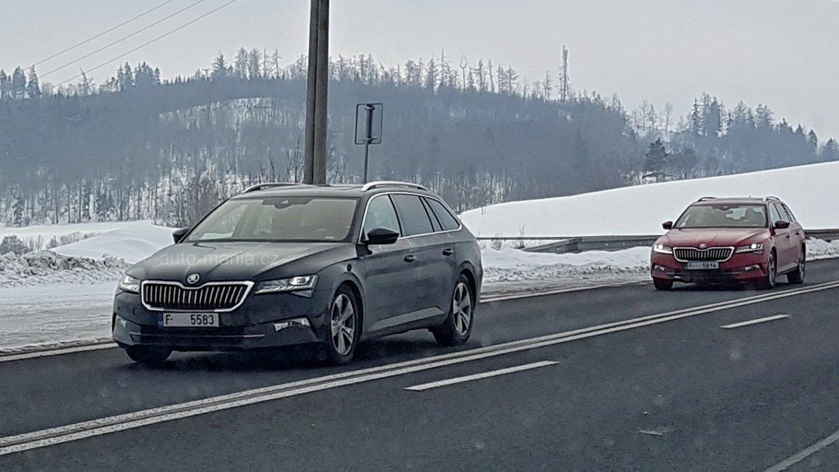 spy-skoda-superb-facelift- (2)