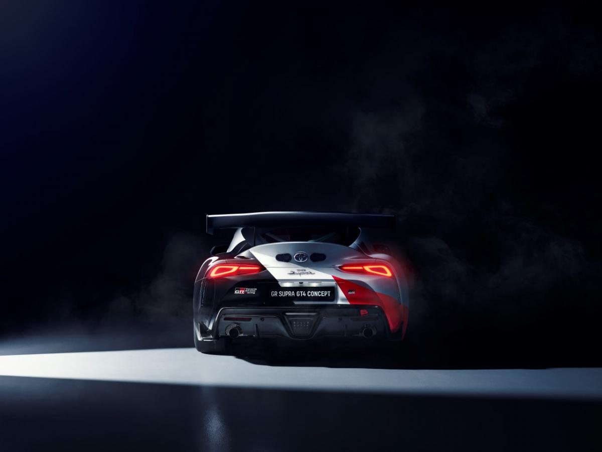 2019_GR Supra GT4 Concept_Rear