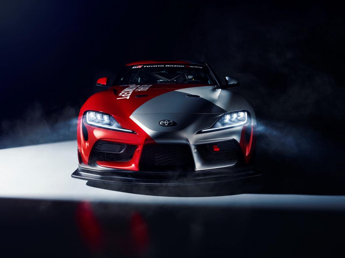 2019_GR Supra GT4 Concept_headOn