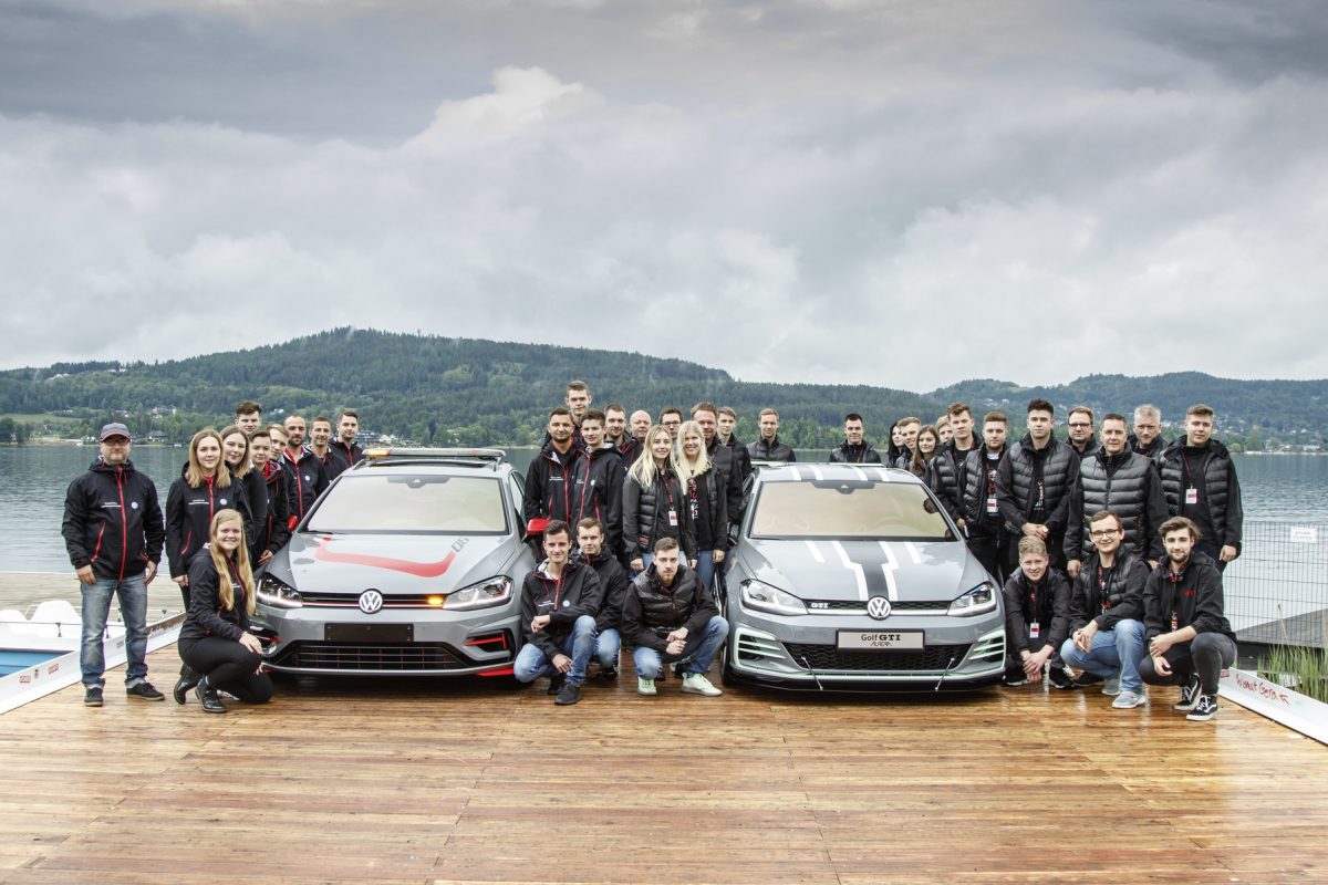 Double debut at the GTI gathering: Apprentices from Wolfsburg an