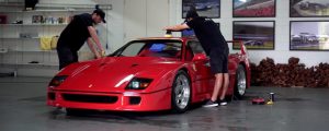 Ferrari F40 detailing