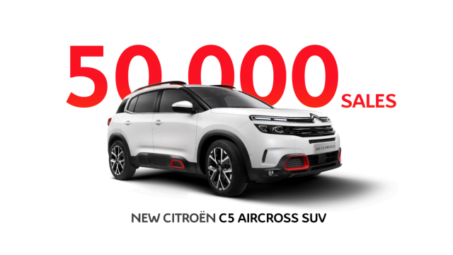 50_000_SALES_Citroen_C5_AIRCROSS_SUV 50_000_SALES_Citroen_C5_AIRCROSS_SUV