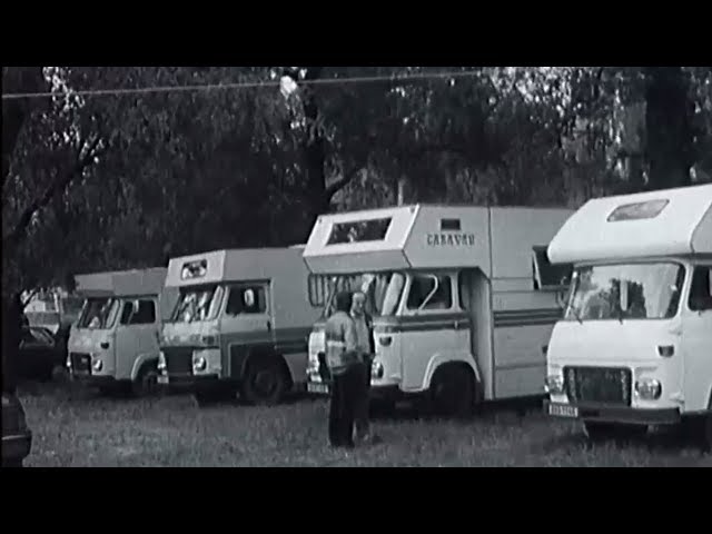 Jak vypadal sraz karavanů před 35 lety? Do Piešťan dorazilo na 2000 návštěvníků