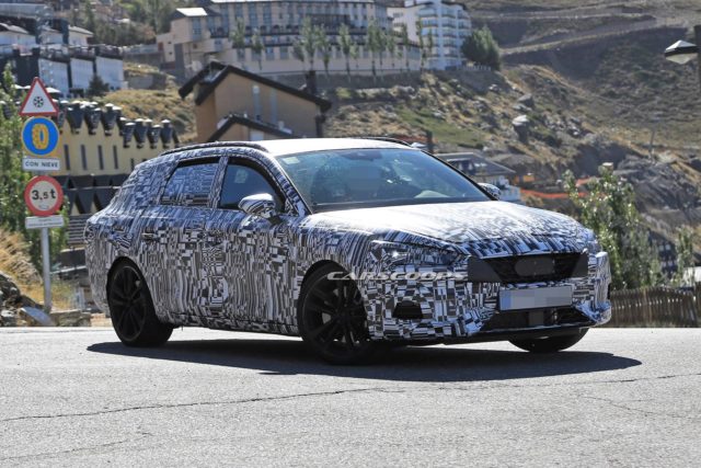 cupra leon sportourer st spy fotky (4)