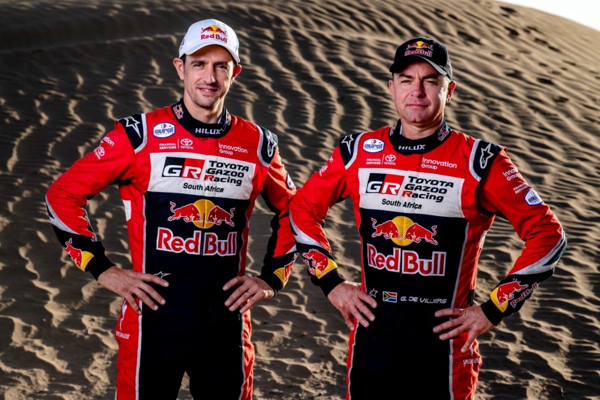 Giniel de Villiers a navigátor Alex Haro