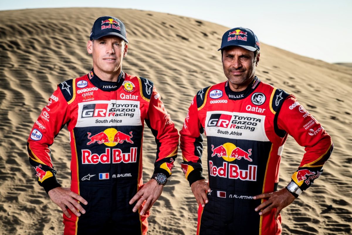 Nasser Al-Attiyah a navigátor Mathieu Baumel