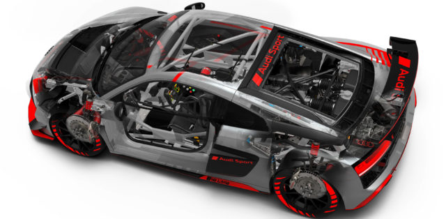 Audi R8 LMS GT4 - tech