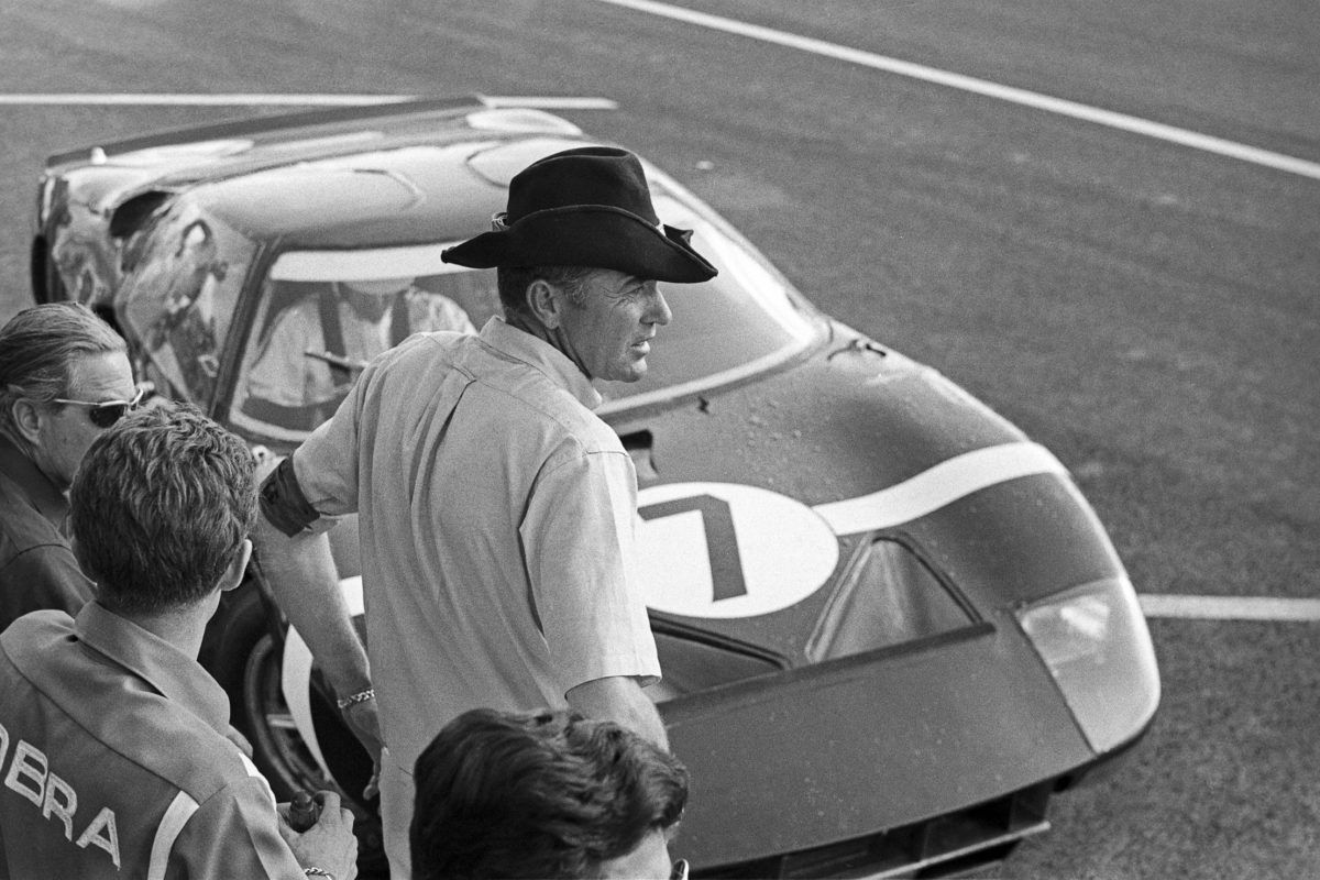 Carroll Shelby, 24 Hours of Le Mans, Le Mans, 20 June 1965. (Photo by Bernard Cahier/Getty Images)
