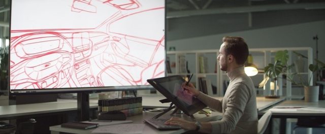 360°-Skizzen befördern Designer direkt auf den Fahrersitz Ford erprobt eine neue Methode, die es Designern per 3D oder Virtual Reality ermöglicht, ihre Ideen umgehend zu visualisieren und aus der Perspektive des Fahrers oder anderer Passagiere zu erleben.