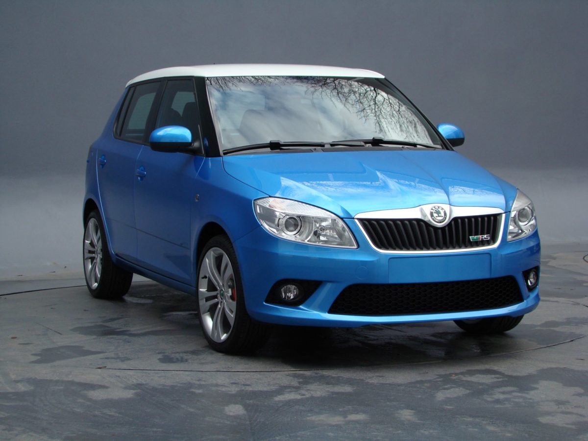 Prototyp 2. generace Škody Fabia