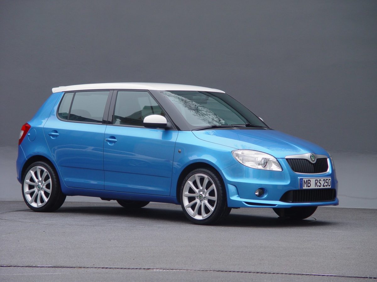 Prototyp 2. generace Škody Fabia