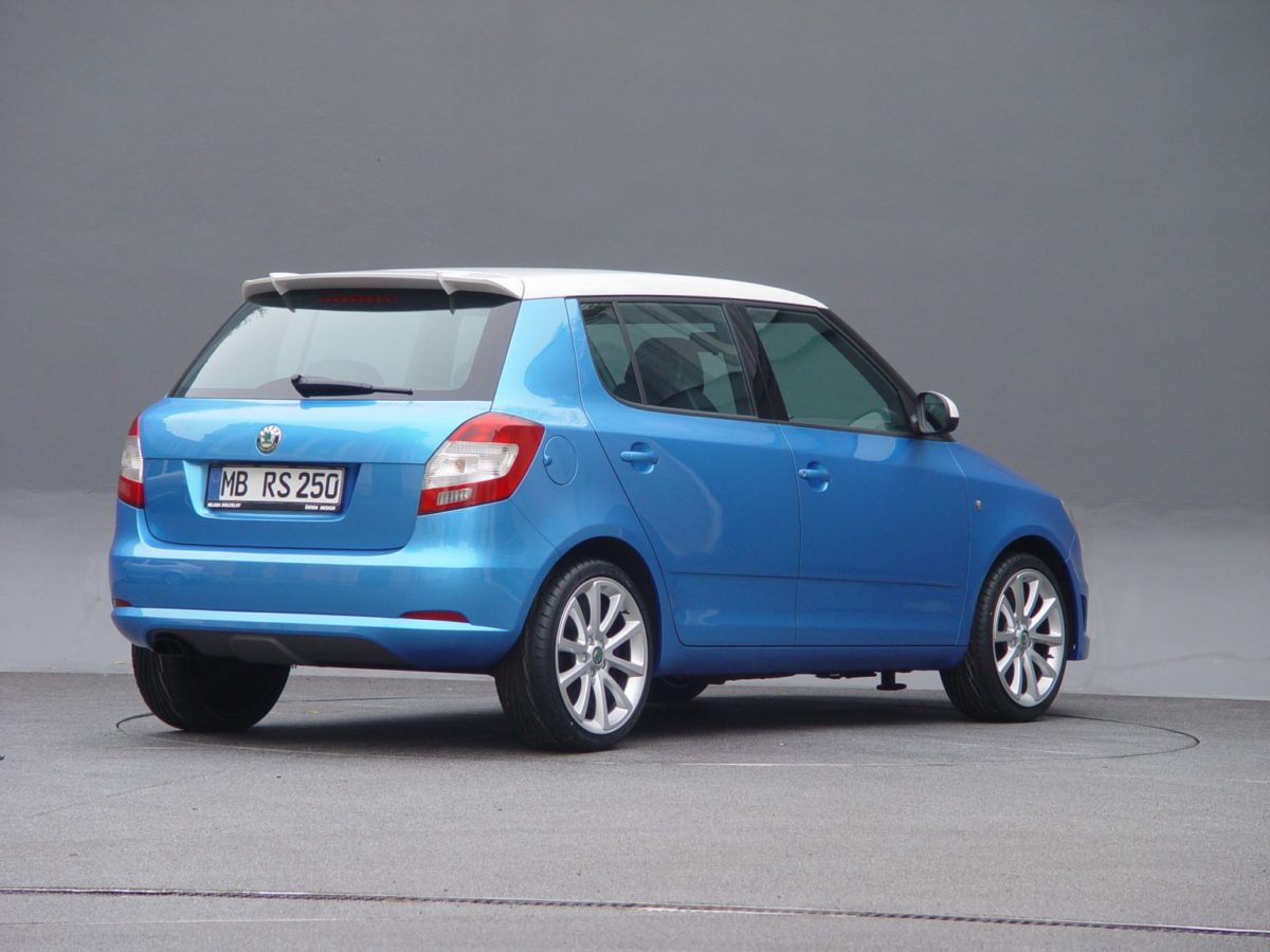 Prototyp 2. generace Škody Fabia