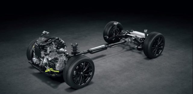 Lexus NX turbo - podvozková platforma