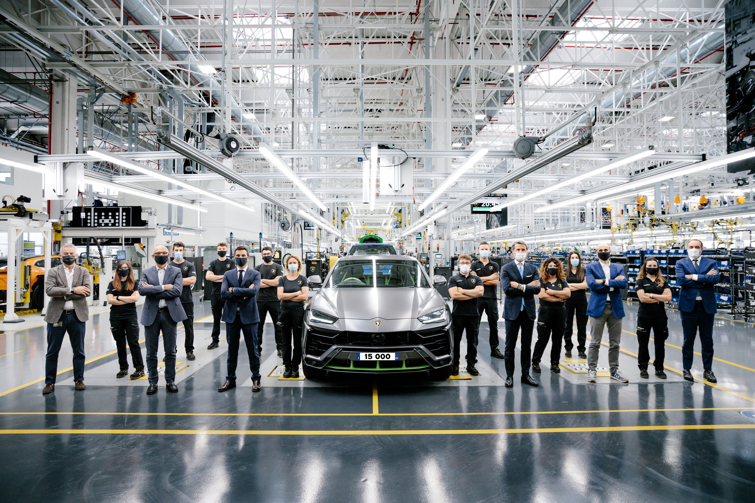 Lamborghini slaví. Původně zatracovaného SUV Urus už vyrobilo 15 000 kusů