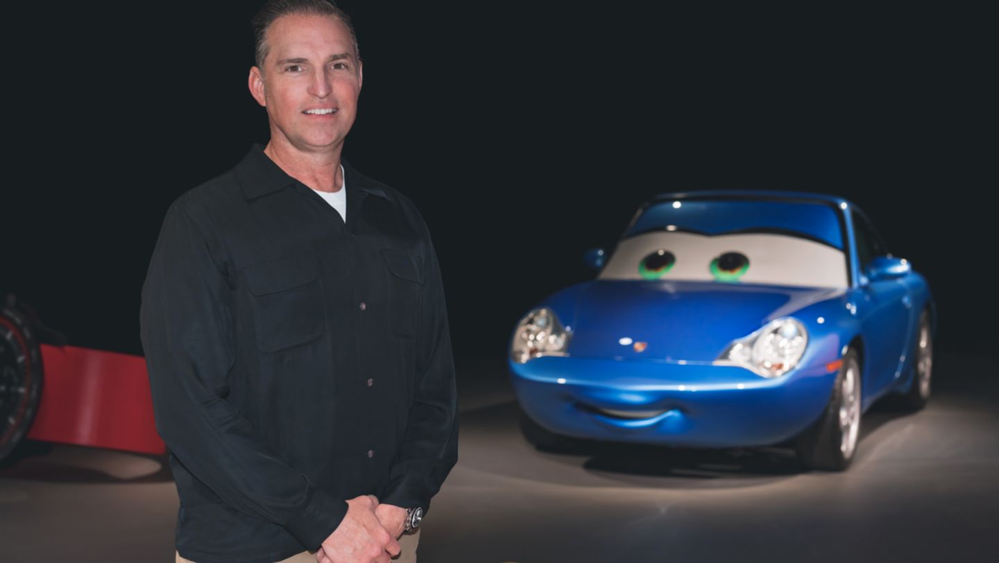 Porsche se spojilo s Pixarem, dají vzniknout reálné Sally z kresleného filmu Auta. Už teď se chystá její aukce