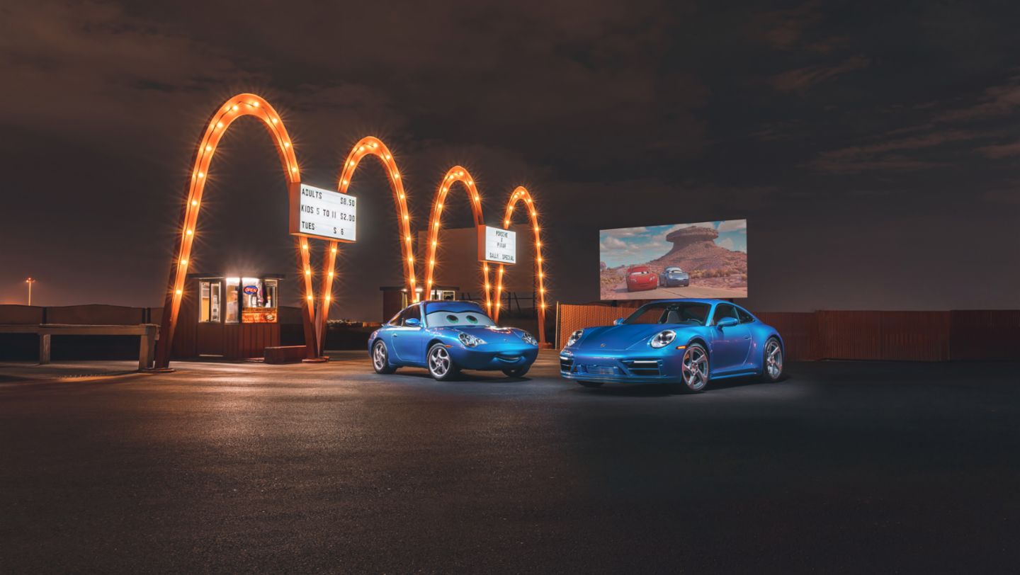 Speciální Porsche 911 inspirované kreslenou filmovou postavou se vydražilo za rekordní sumu. Výtěžek půjde na dobročinné účely