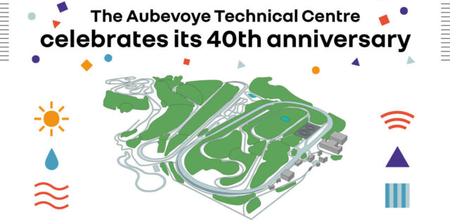 Technické centrum Renault v Aubevoye slaví 40 let | grafika