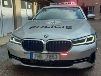 Policejní BMW 540i xDrive
