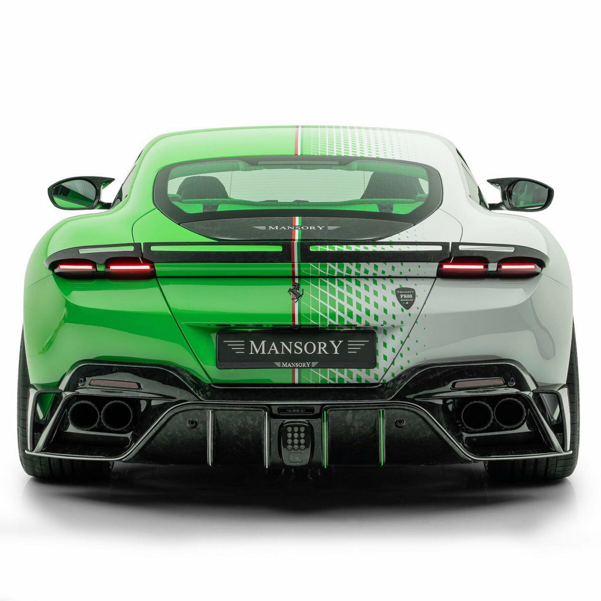 Mansory Tempesta Verde je upravené Ferrari Roma