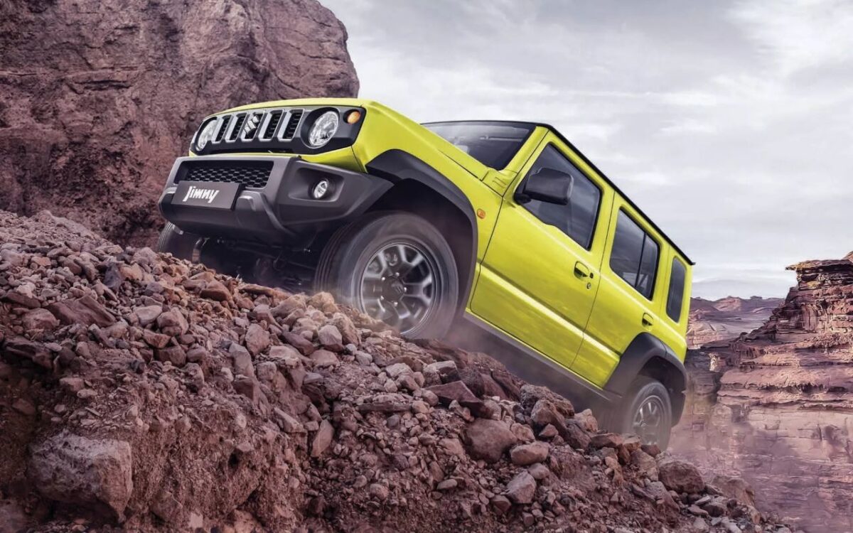 Pětidveřové Suzuki Jimny (2023)