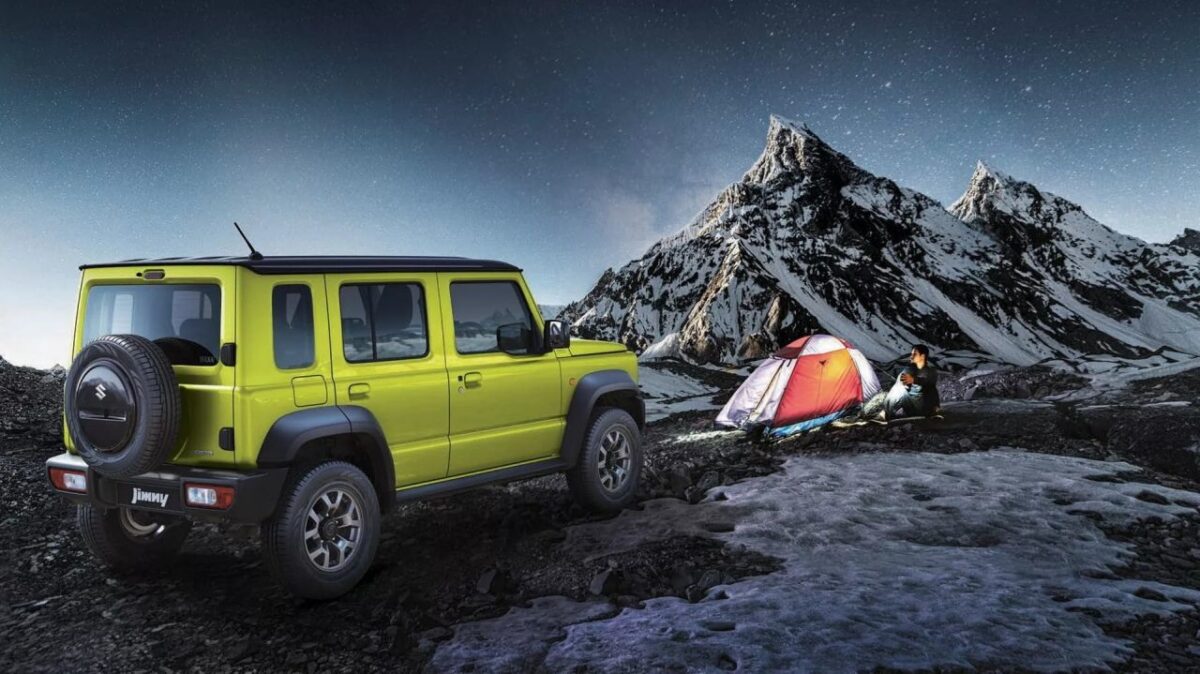 Pětidveřové Suzuki Jimny (2023)