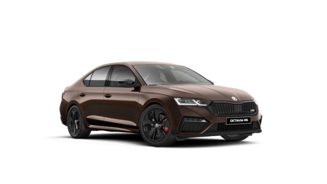 Škoda Octavia v barvě Hnědá Amber