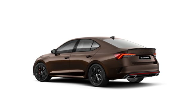 Škoda Octavia v barvě Hnědá Amber