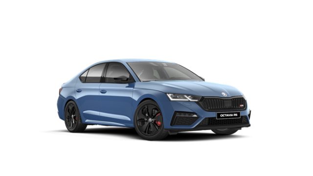 Škoda Octavia v barvě Modrá Italy