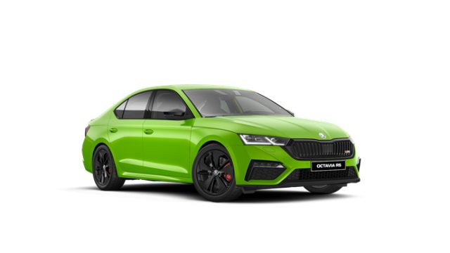 Škoda Octavia v barvě Zelená Cosmic