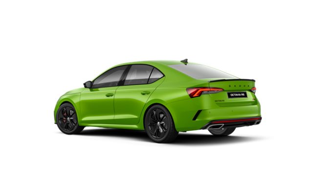 Škoda Octavia v barvě Zelená Cosmic
