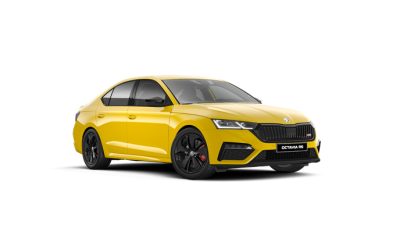 Škoda Octavia v barvě Žlutá Sprint