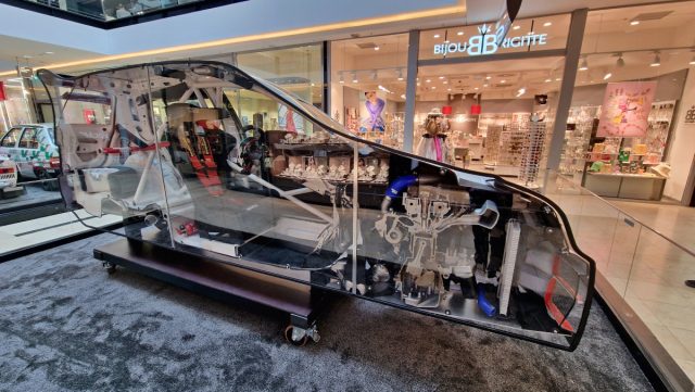 Výstava automobilů Škoda v pražském obchodním centru Arkády Pankrác