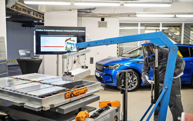 Servis elektromobilů Škoda
