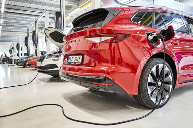 Servis elektromobilů Škoda